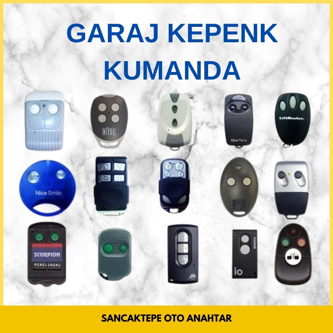 Sancaktepe Oto Anahtarcı: Garaj Kepenk Kumanda Yedekleme Hizmeti